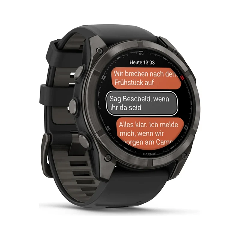 fenix 8 Pro - 51 mm AMOLED Pulsuhr -schwarz,grau