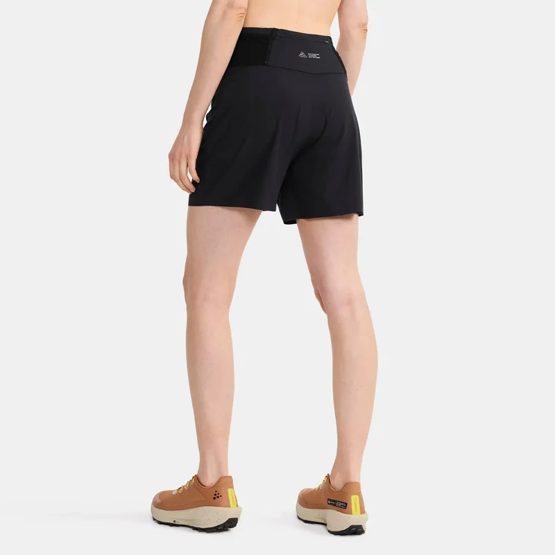 Pro Trail Laufshorts Damen-Schwarz