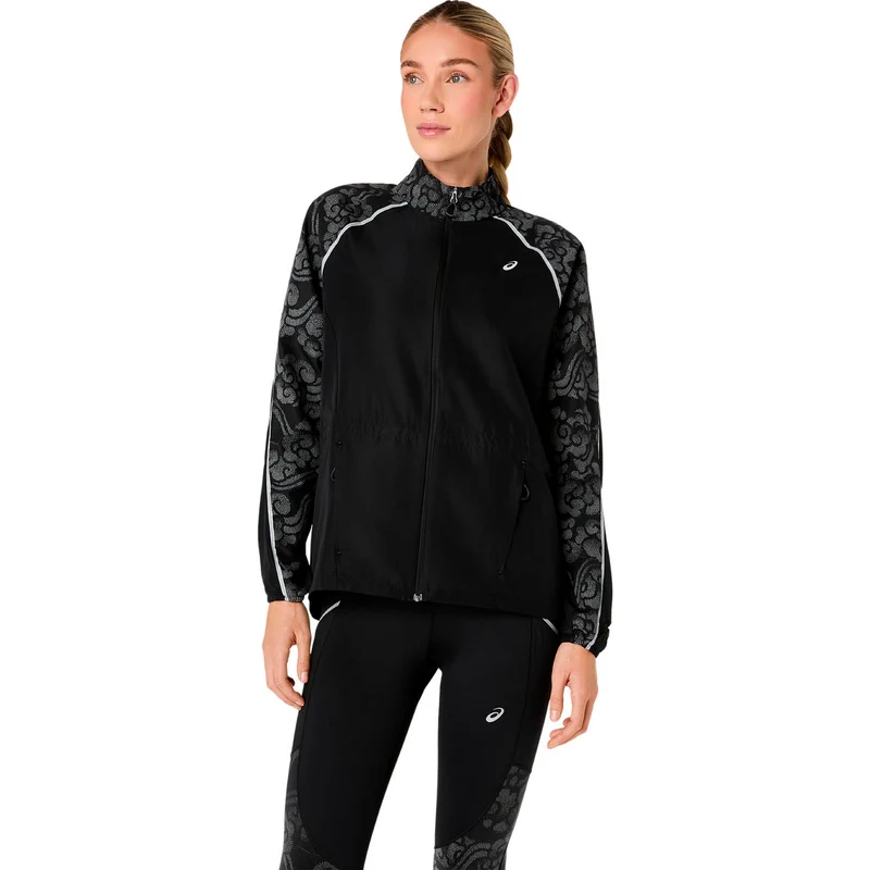 Road Lite-Show Packable Laufjacke Damen - schwarz