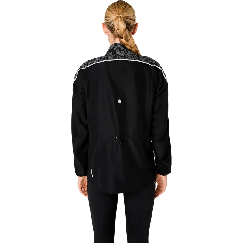 Road Lite-Show Packable Laufjacke Damen - schwarz