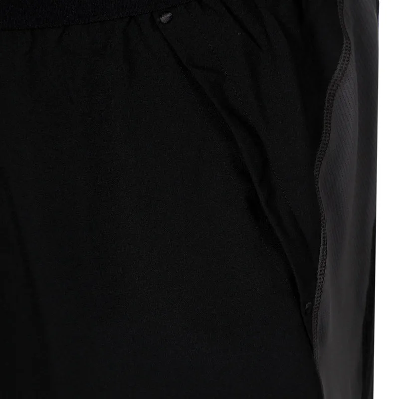 Road 2in1 7In Laufshorts Herren - schwarz