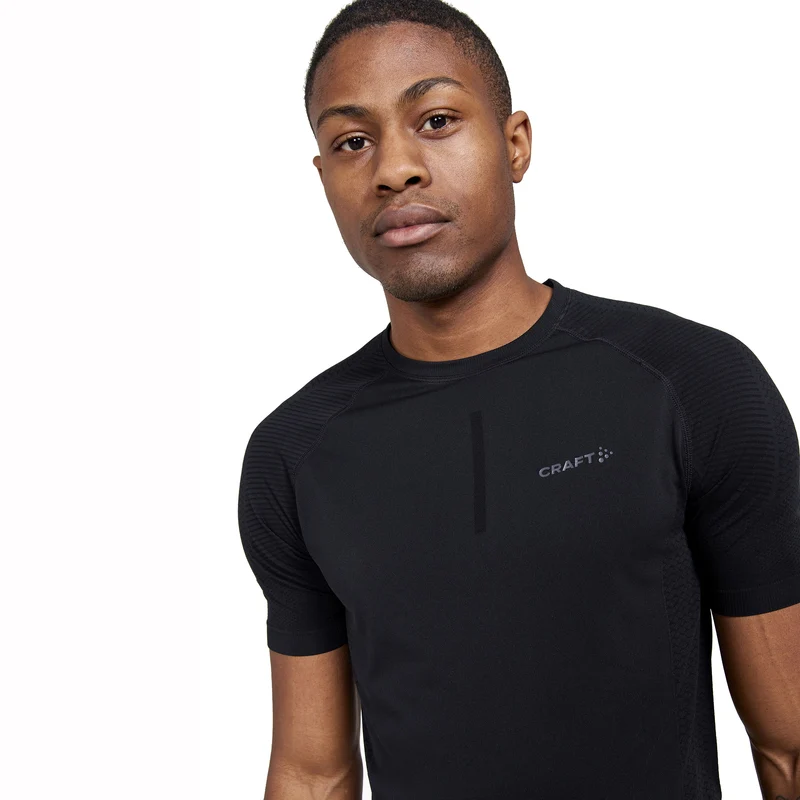 ADV Cool Intensity Laufshirt Herren-Schwarz