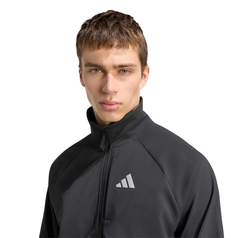 adi365 Winterized Laufjacke Herren - schwarz