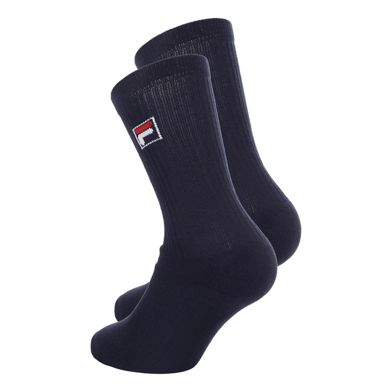 F-Box Crew Sport Tennissocken 2er Pack Unisex - dunkelblau