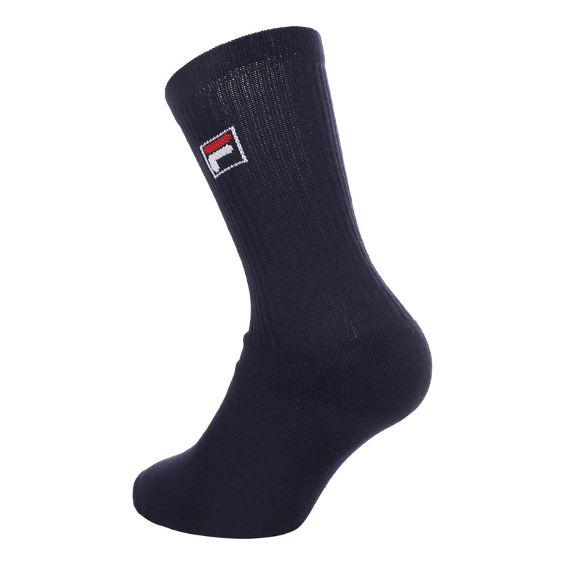 F-Box Crew Sport Tennissocken 2er Pack Unisex - dunkelblau