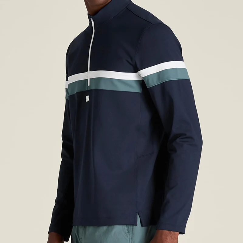 Elevate Performance Half-Zip Longsleeve Herren - dunkelblau, blau