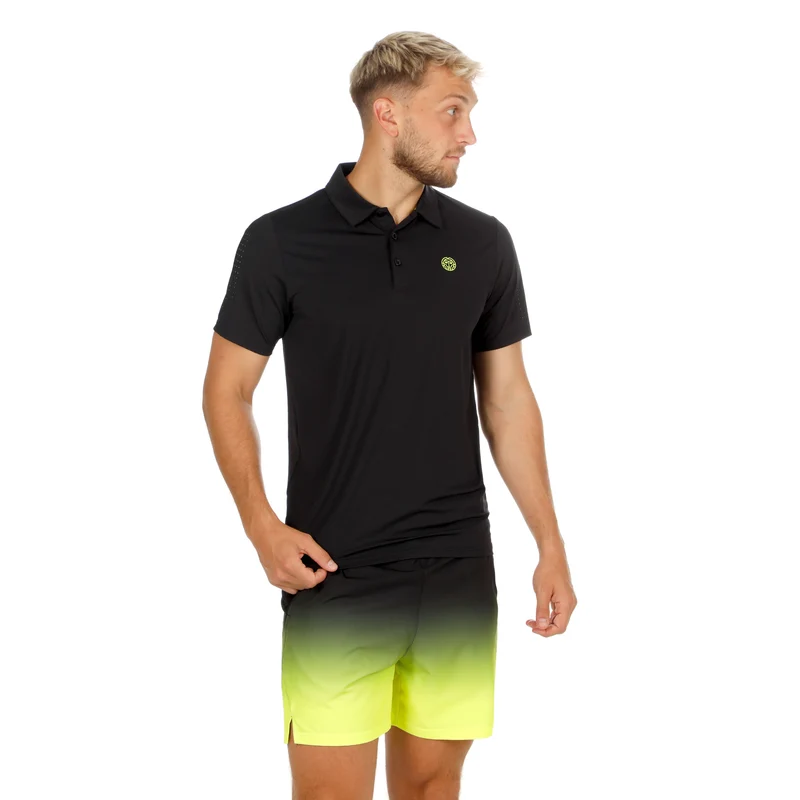 Night Flash Shorts Herren - schwarz, neongelb