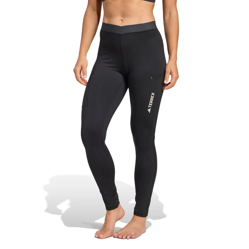 Terrex XPR Brushed Lauftight Damen-Schwarz