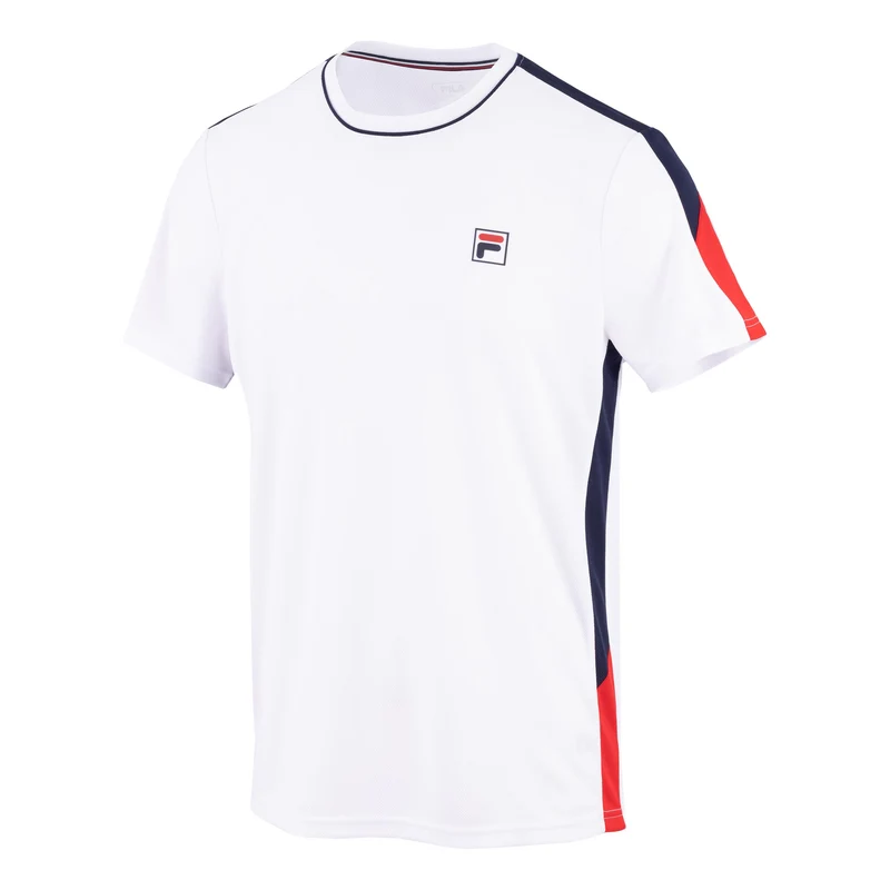 Gabriel T-Shirt Herren - weiß, dunkelblau