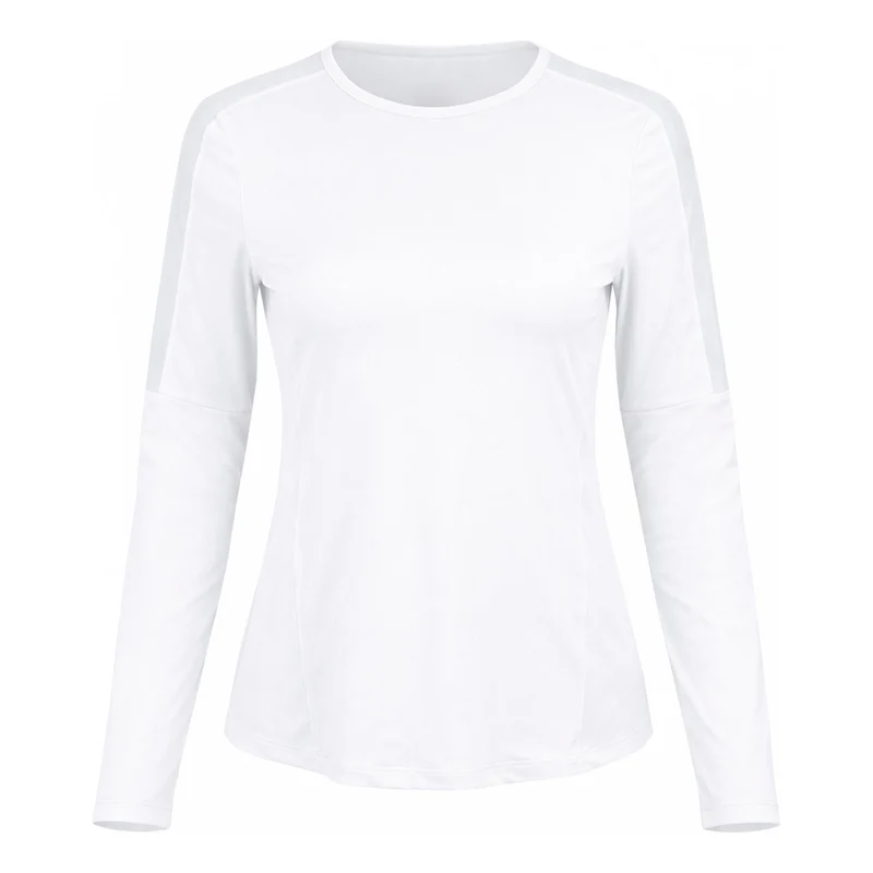 Corina Longsleeve Damen - weiß