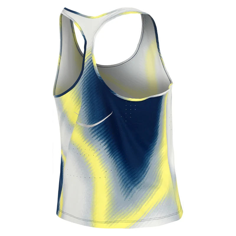 Velociti Pro Laufshirt Damen - blau, mehrfarbig