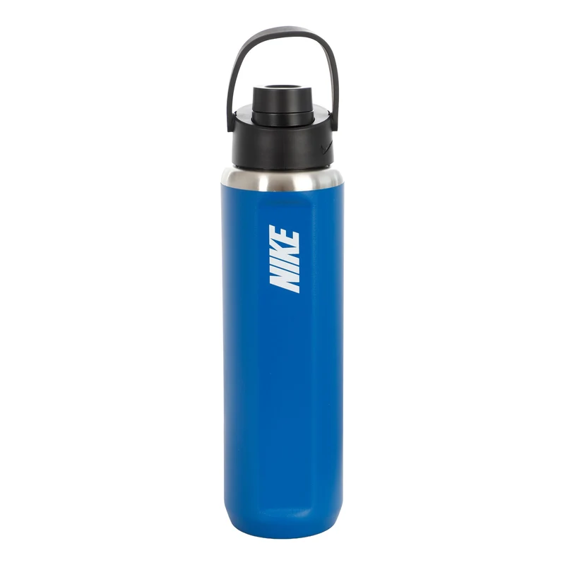 Nike Recharge 24oz/709ml Graphic Trinkflasche - blau, schwarz