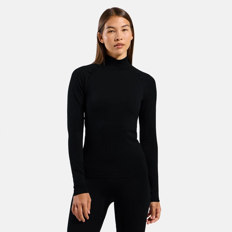 Performance Warm Unterhemd Damen - schwarz
