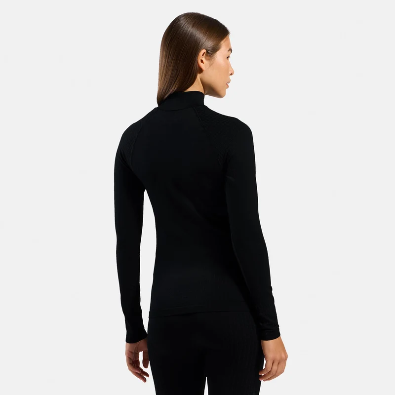 Performance Warm Unterhemd Damen - schwarz