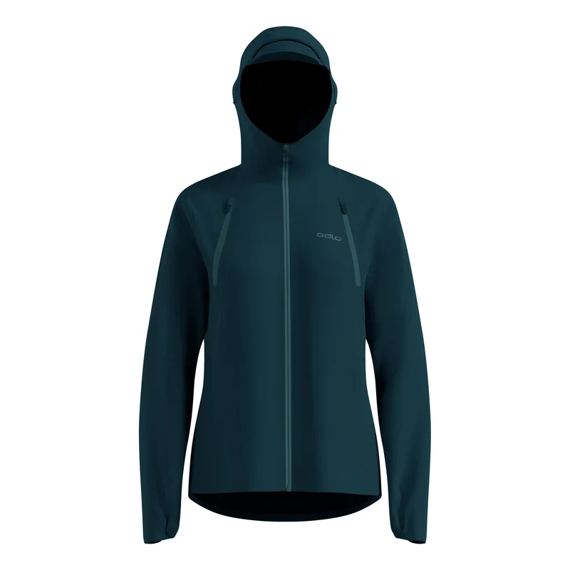X-Alp Waterproof Pro Laufjacke Damen - petrol