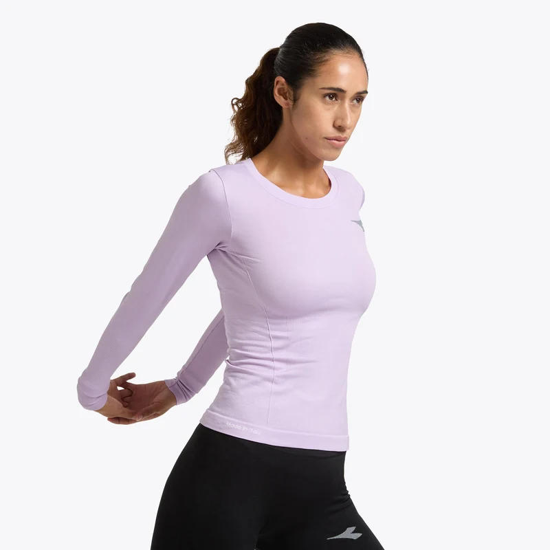 Stratouno Longsleeve Damen - flieder