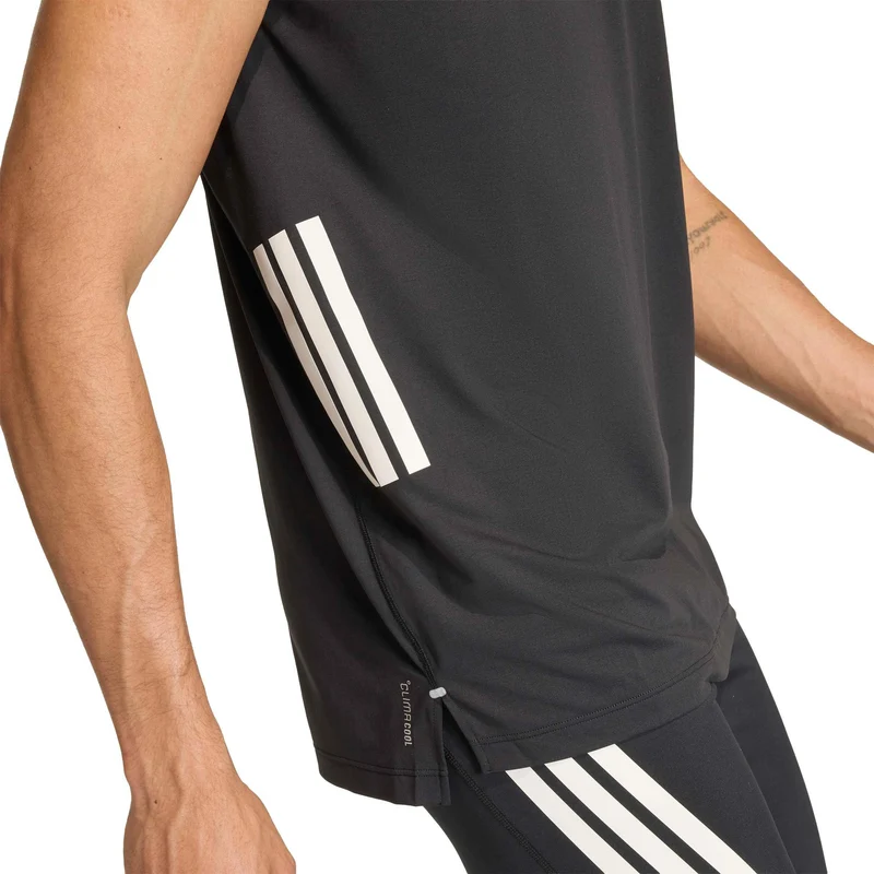 Adi365 Laufshirt Herren - schwarz