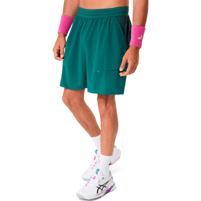 Match Laser Cut 7In Shorts Herren-petrol