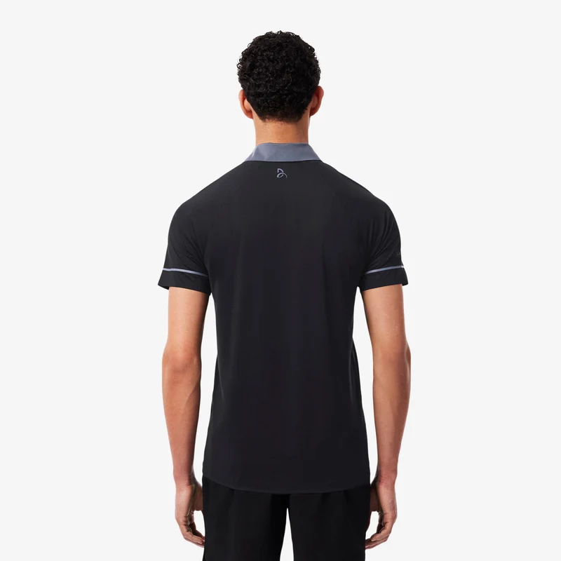 Polo Herren - schwarz, graublau