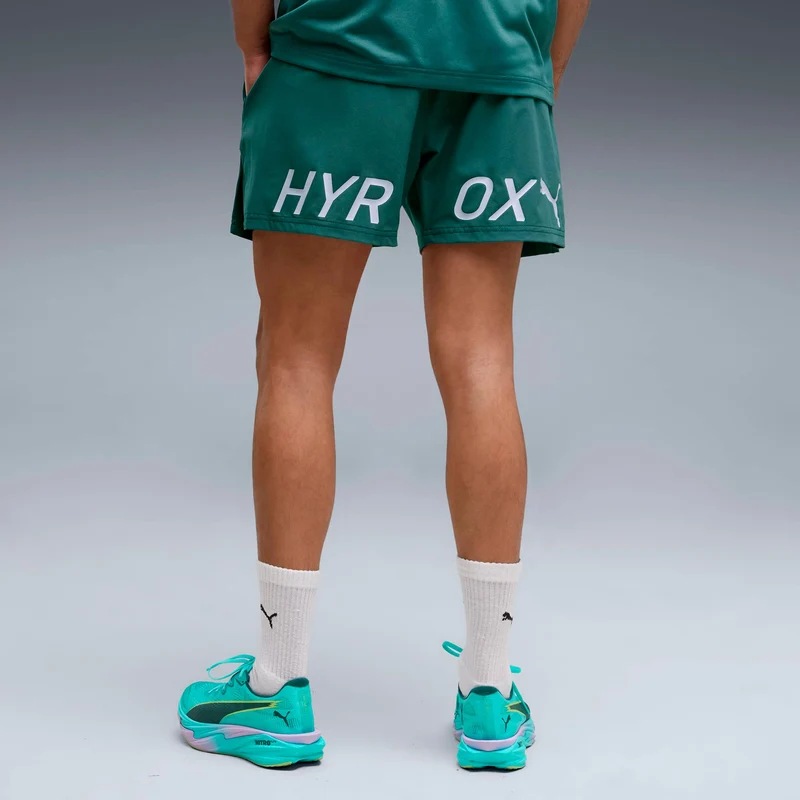 HYROX PWRMODE 5in Laufshorts Herren - grün