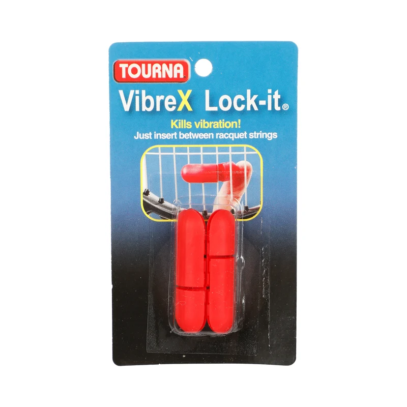 Vibrex Lock Dämpfer 2er Pack-Rot