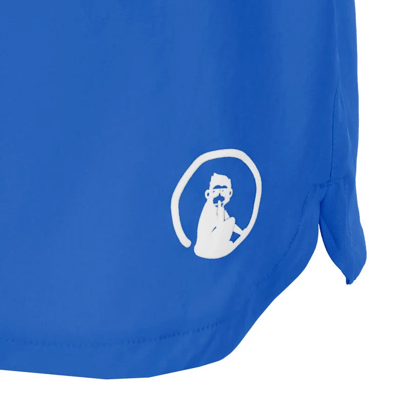 Drop 7in Shorts Herren - blau, weiß