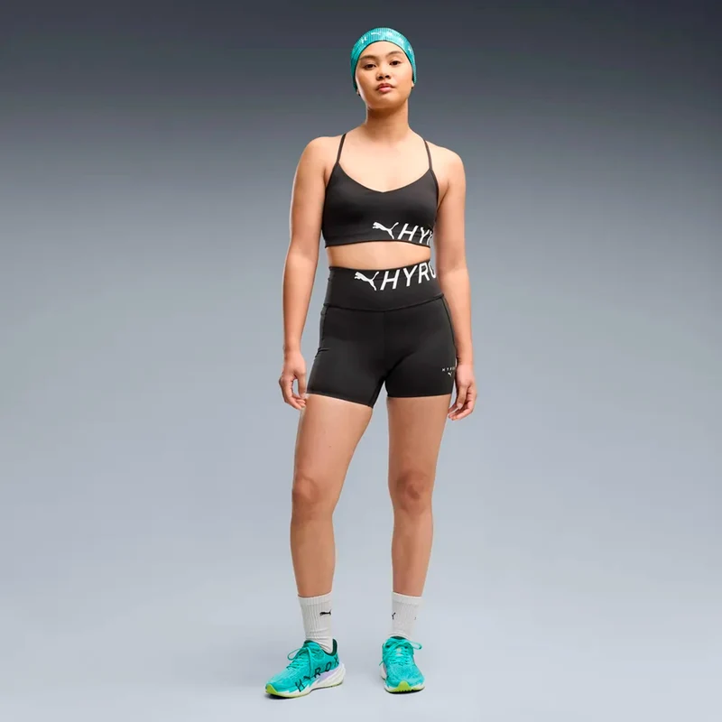 HYROX Strappy PWRMODE Sport-BH Damen - schwarz