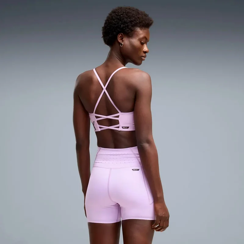 HYROX Strappy PWRMODE Sport-BH Damen - flieder