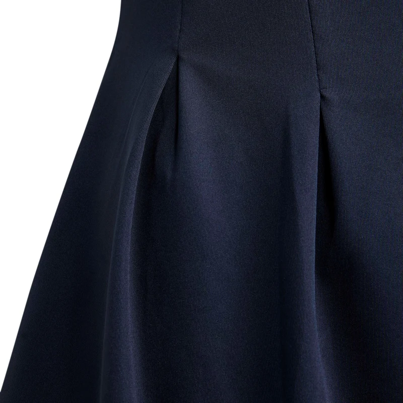 Pro Kleid Mädchen - dunkelblau, weiß