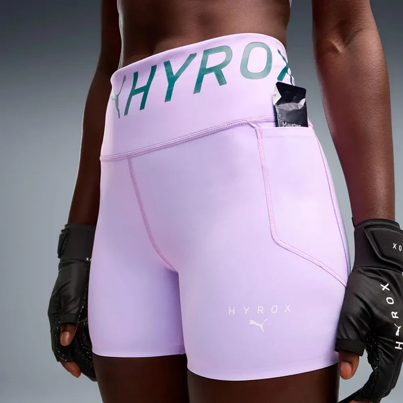 HYROX PWRMODE 4in Lauftight Damen - flieder