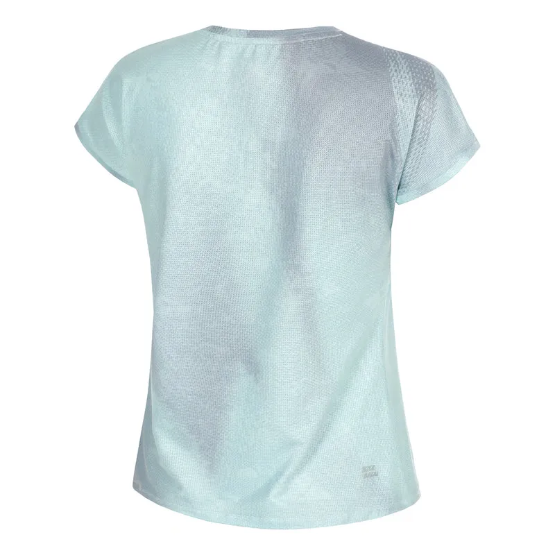 Freeze Out T-Shirt Damen - mint, grau