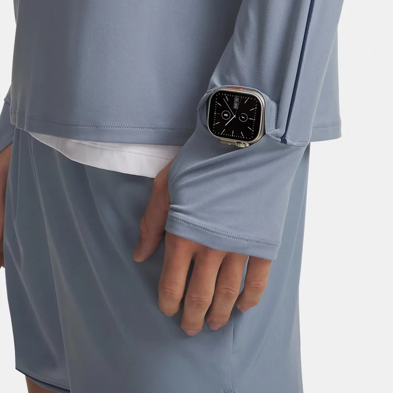 Velociti Half Zip Laufshirt Herren - blau