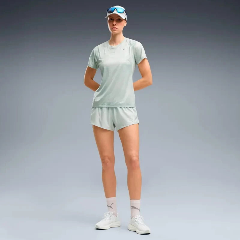 Velocity AOP Laufshirt Damen - hellgrün