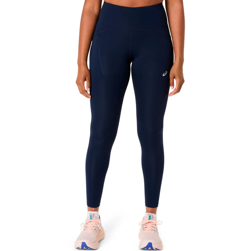 Road High Waist Lauftight Damen - dunkelblau