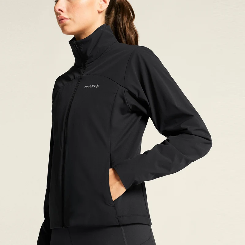 ADV Essence Laufjacke Damen - schwarz