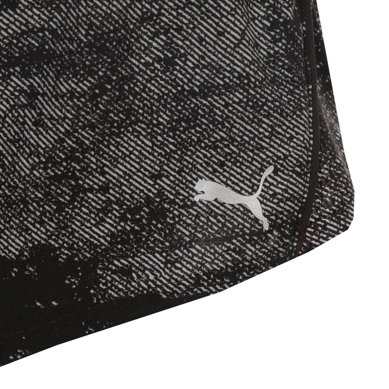 Velocity AOP 3in Laufshorts Damen - schwarz