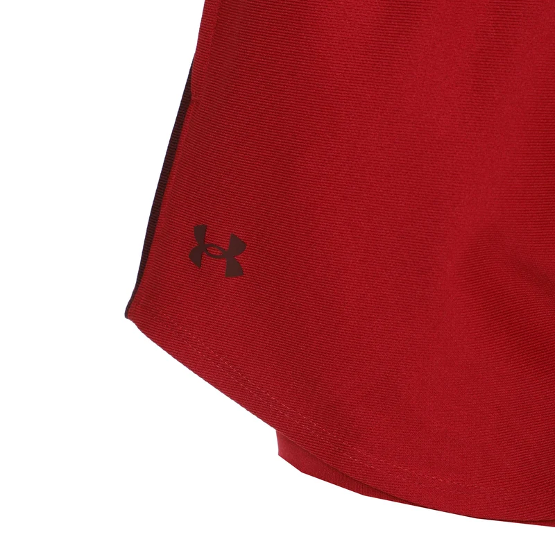 Tech Play Up 2in1 Shorts Damen - rot, dunkelrot
