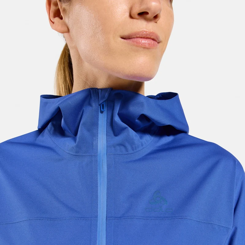 X-Alp Waterproof Laufjacke Damen - blau, blau