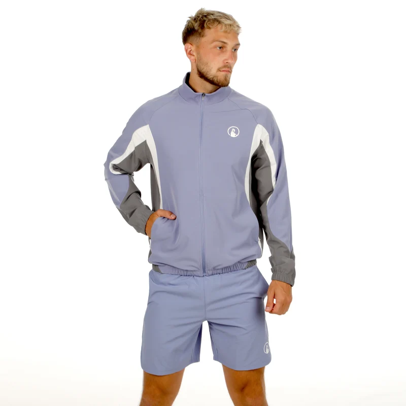 Glow Flow Trainingsjacke Herren - blau