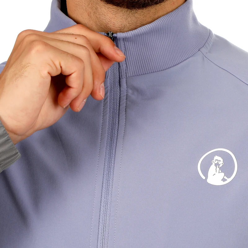 Glow Flow Trainingsjacke Herren - blau