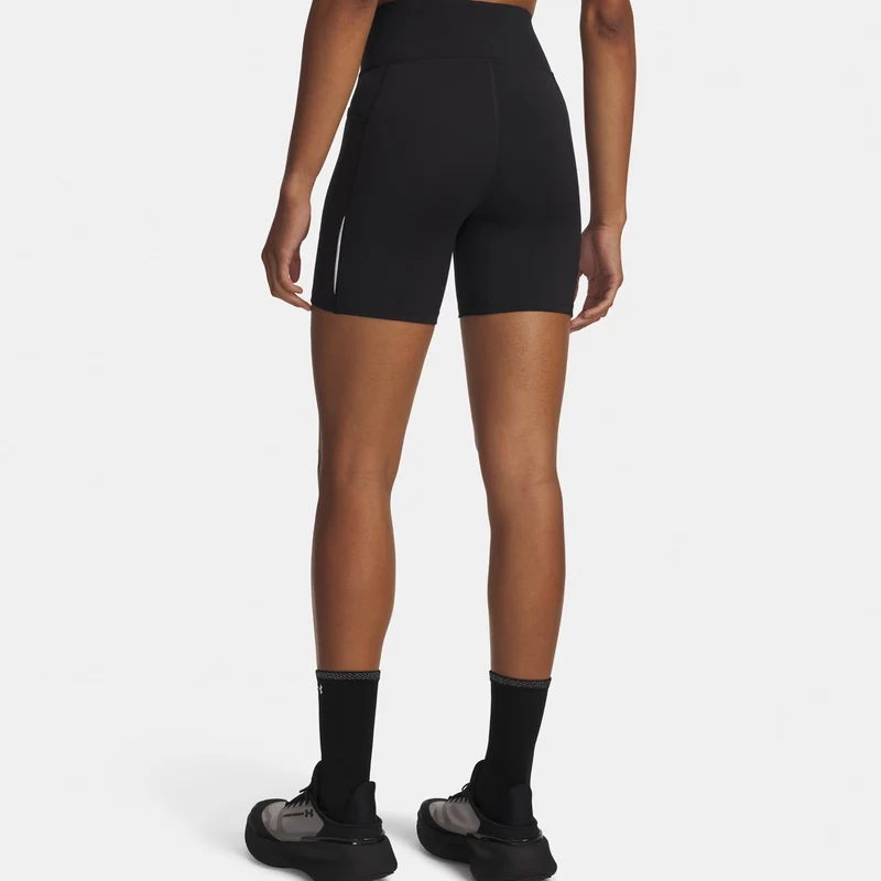 Velociti 6in Fitted Laufshorts Damen-schwarz, silber