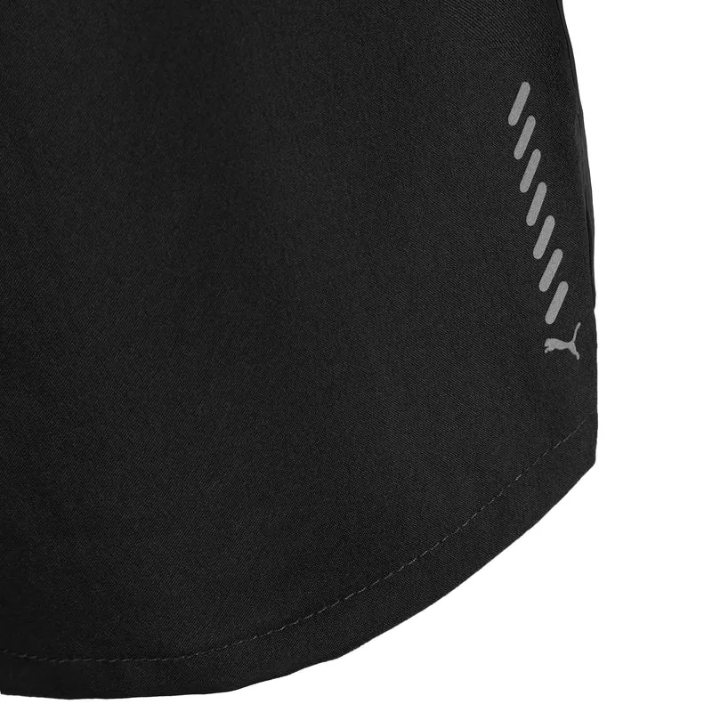 Run Highwaist 3in Cloudspun Shorts Damen-Grau
