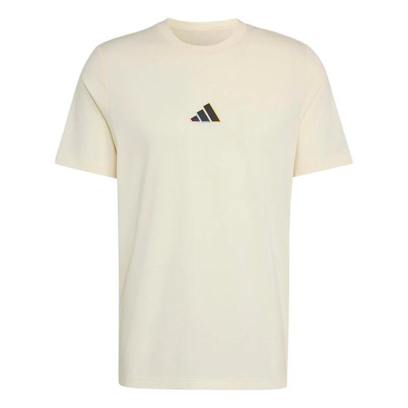 T-Shirt Herren - creme, mehrfarbig