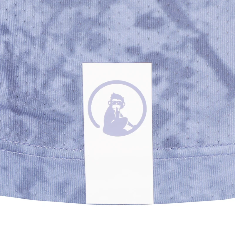 Glow Receiver Scrubbled T-Shirt Herren - blau