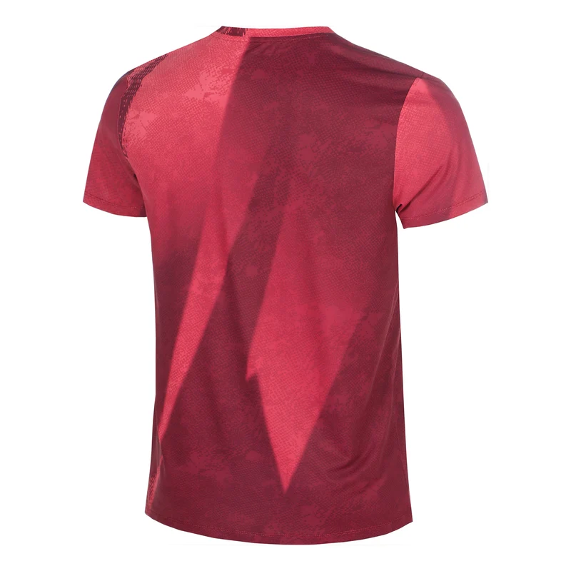 Freeze Out T-Shirt Herren - dunkelrot, pink
