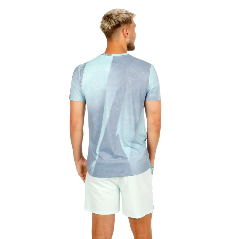 Freeze Out T-Shirt Herren - grau, mint