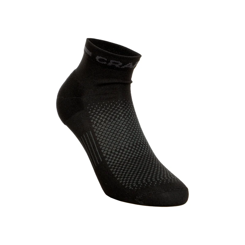 Core Dry Mid Laufsocken 3er Pack-Schwarz