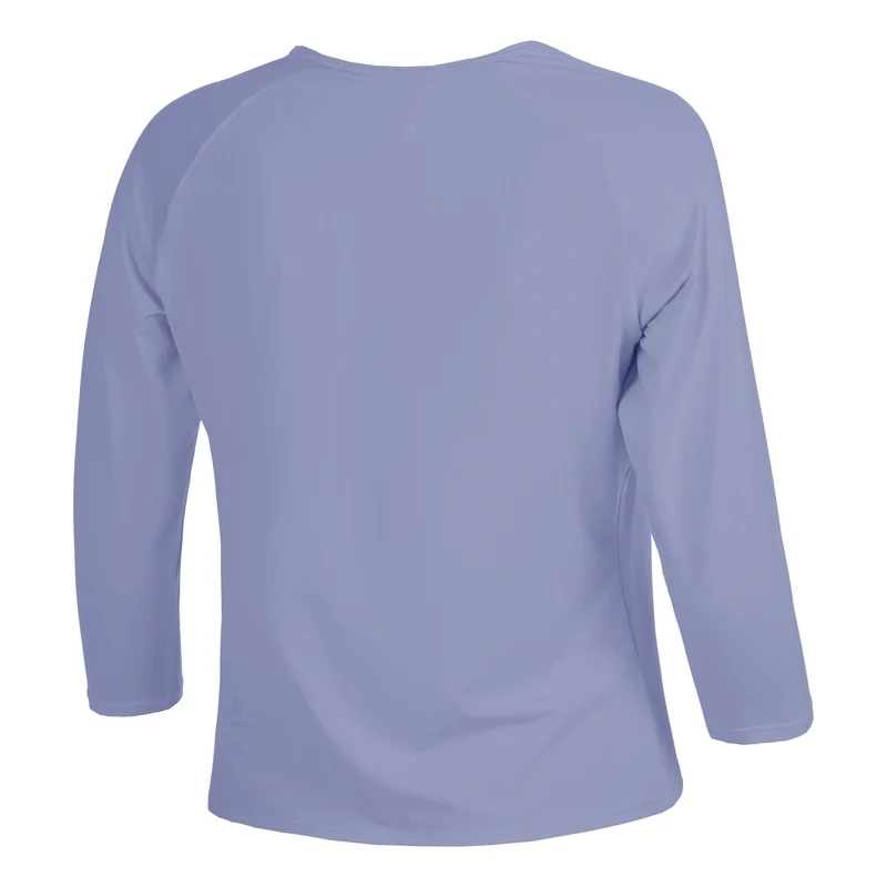 Glow Mixed Longsleeve Damen - blau