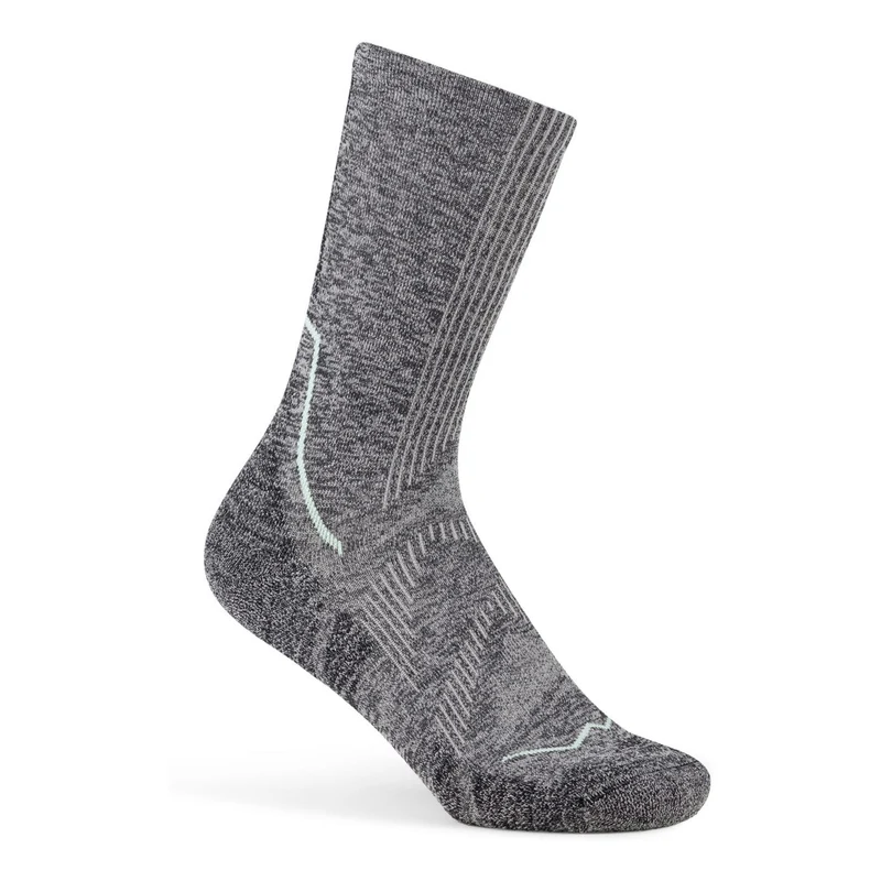 Dryflx Crew Laufsocken Unisex - grau