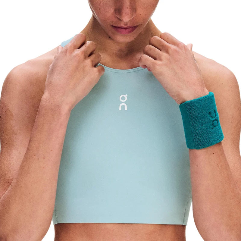 Court Crop Tank-Top Damen - mint